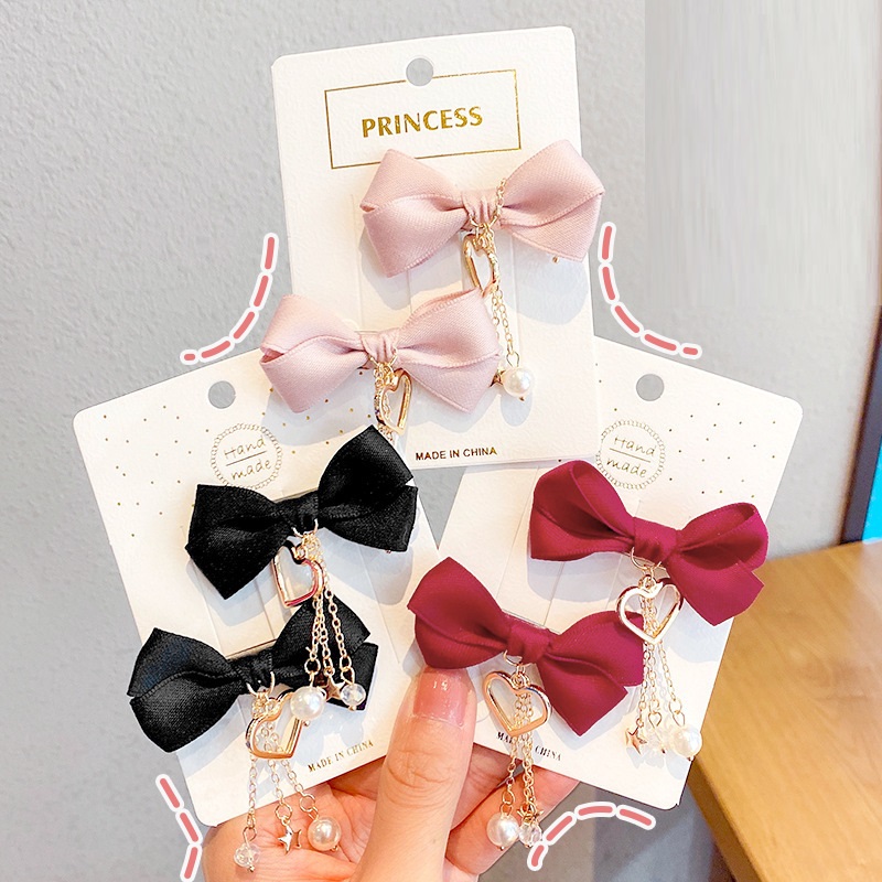 New Children’s Antique Tassel Small Pendant Barrettes