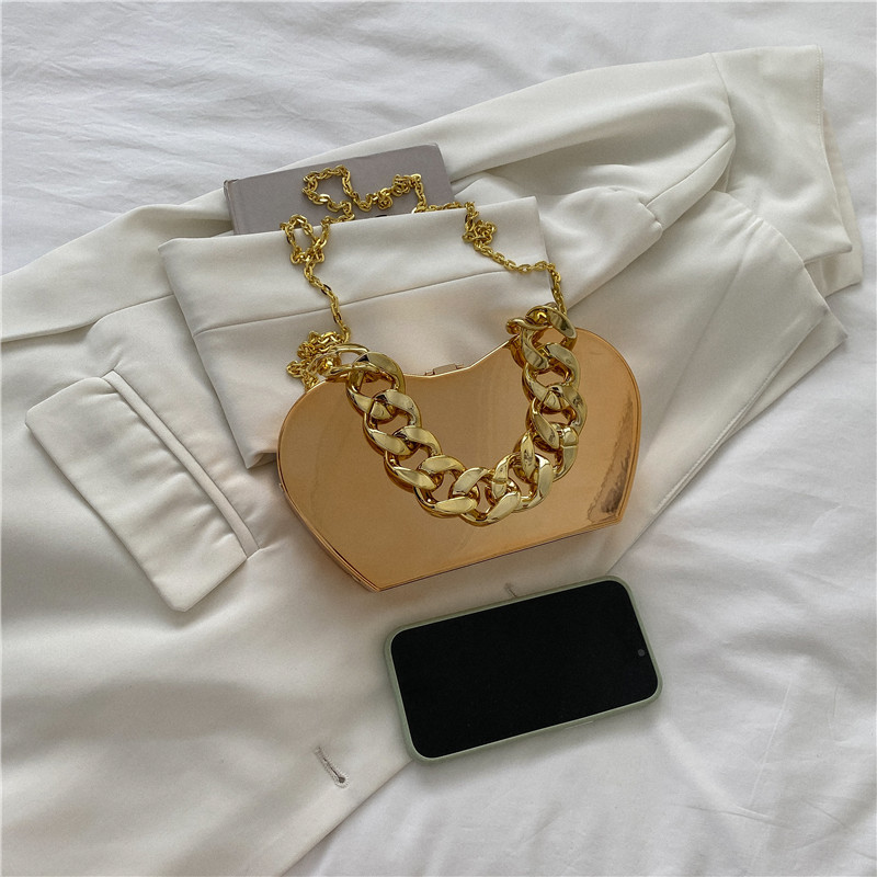 Net Red Texture One-shoulder Western-style Box Bag