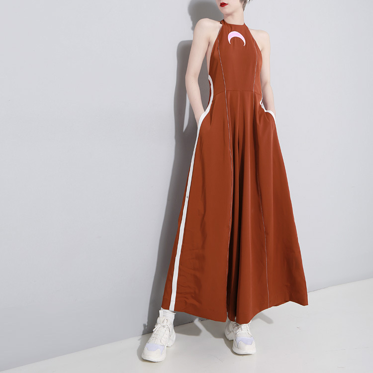 Wide-Leg Embroidered Jumpsuit, picture 3 of 7