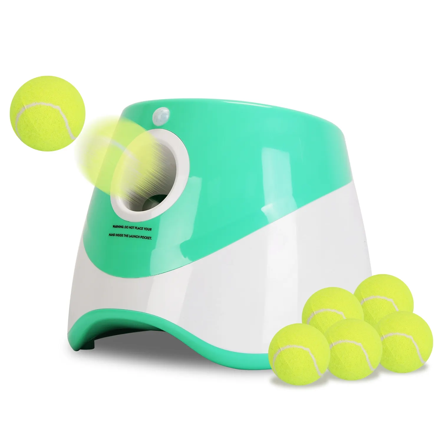 Automatic Dog Ball Launcher Toy Included 6