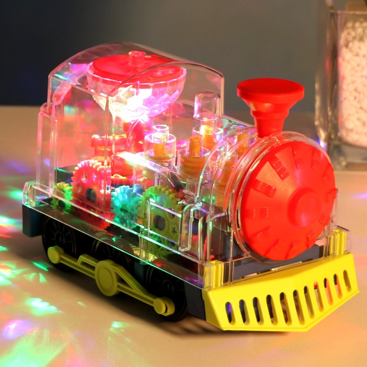 Title 5, Educational Transparent Gear Toy Train