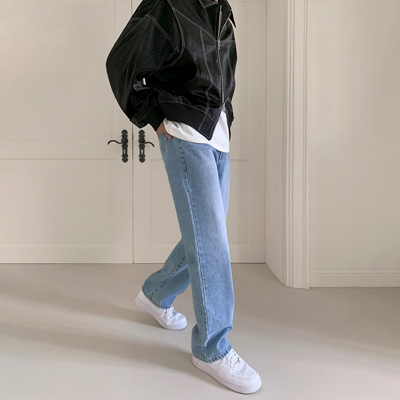 Wide Leg Plain Casual Trousers