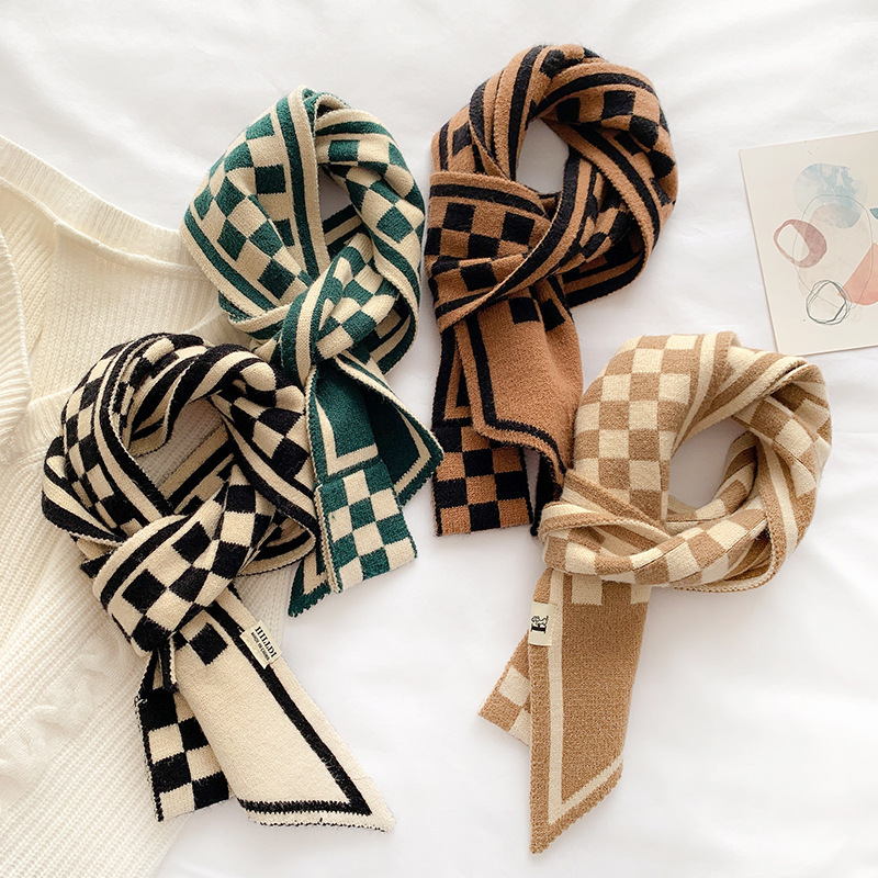 Advanced Sense Of Niche Design Knitted Scarf