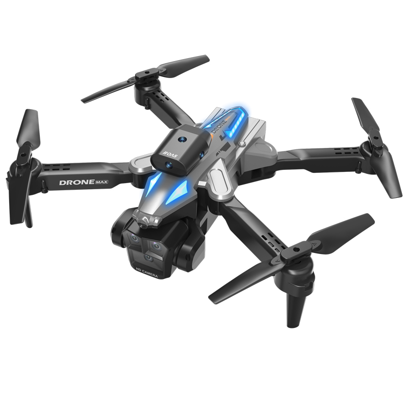 C10 Black - Triple Camera - Dual Electric Drone-BLACK