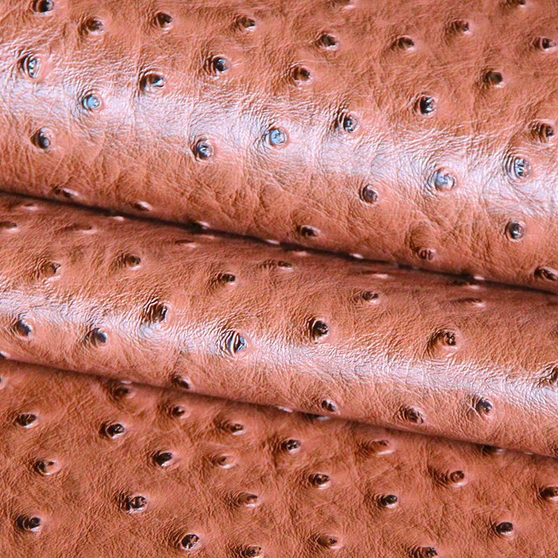 Hair-trimmed Ostrich Pattern In Many Colors