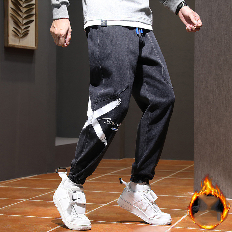 Harlan Plus Size Tooling Casual Long Pants Autumn And Winter