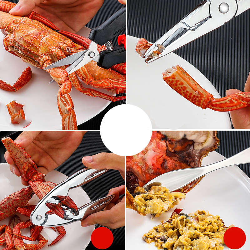 Title 3, Eight Stainless Steel Crabs For Household Crab ...