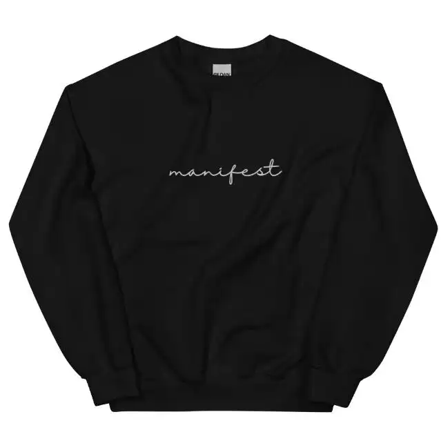 New Printed Sweater Loose Casual Men And Women Korean Style Loose Crew Neck Top