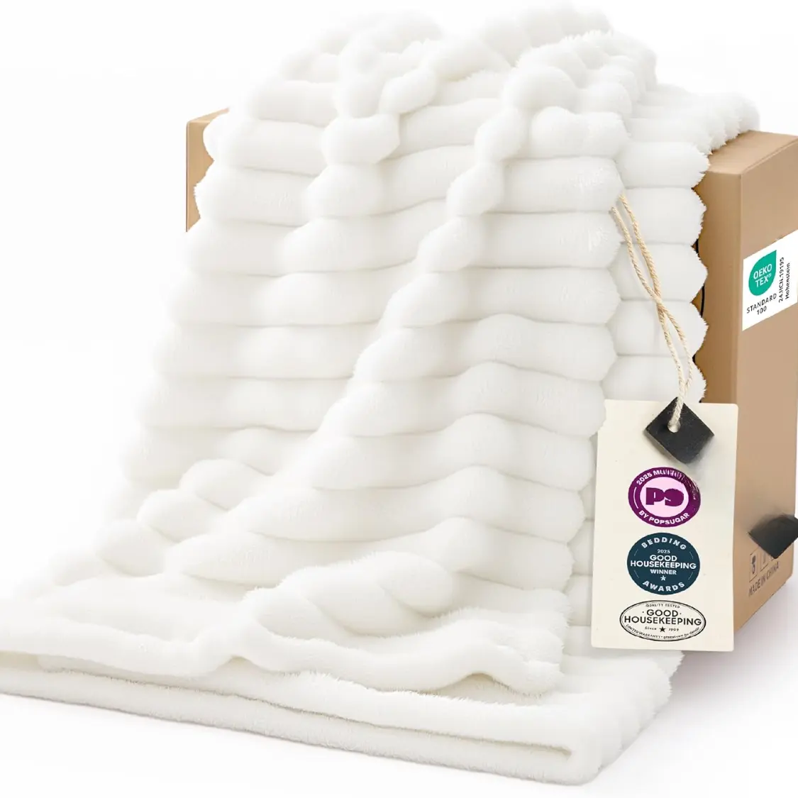 White Throw Blanket For Couch Birthday Gifts