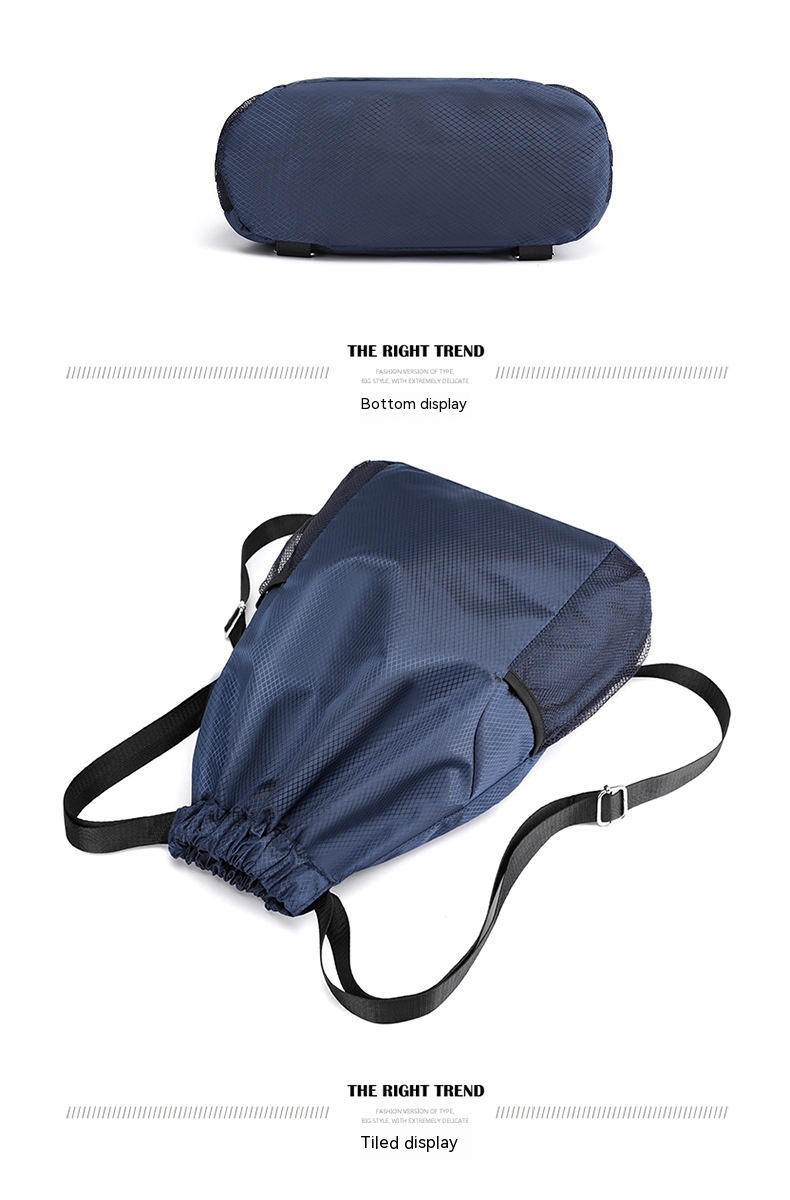 Title 2, Drawstring Sports Leisure Backpack Oxford Cloth...