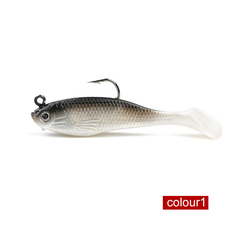 Title 7, Luminous Simulation Color Soft Bait with Silica...