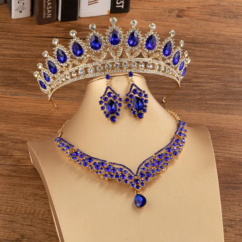 Bridal Crown Wedding Alloy Diamond Fashion Elegant