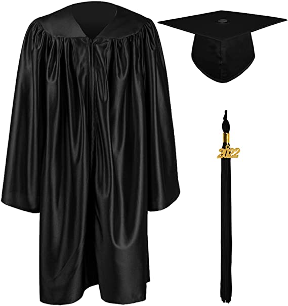 Shiny Kindergarten And Preschool Graduation Dress Set