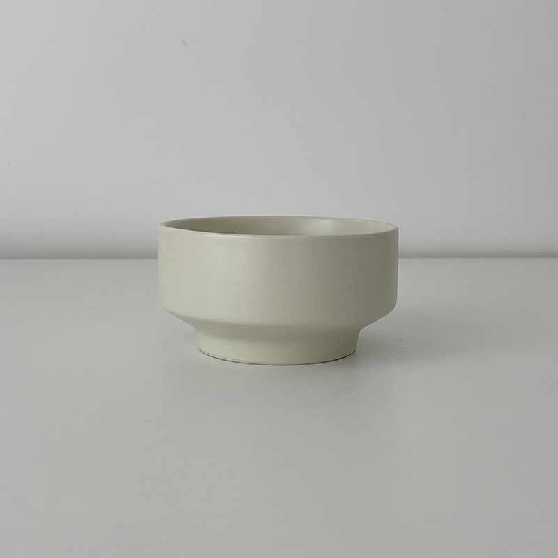 5inch rice white bowl