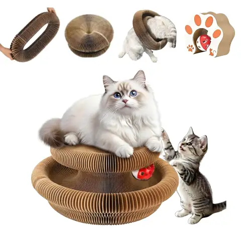 Cat Accordion Cat Toy Kitty Kurlz Cat Toy Ball