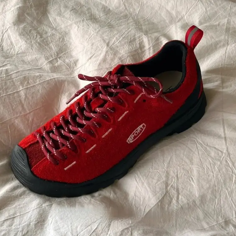 Women's Retro Lace-up Hiking Shoes Casual German