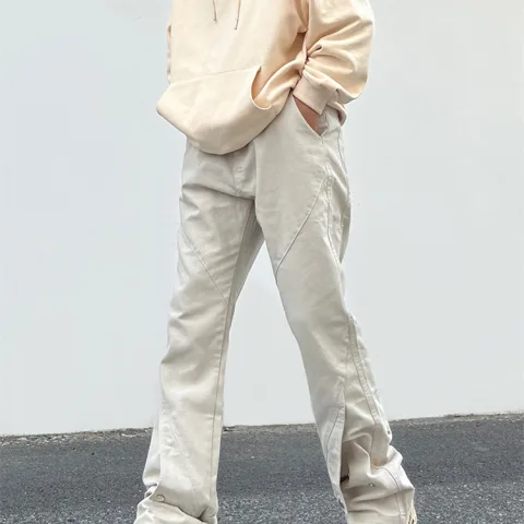 Loose Casual Work Clothes Jeans for Men and Women