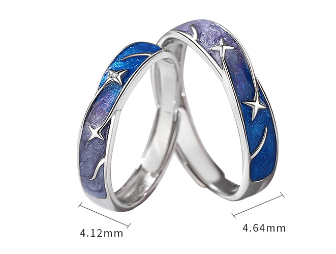 Title 6, Meteor Couple Ring Niche-ontwerp