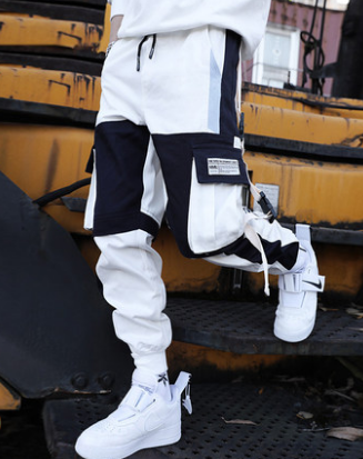 Trendy Tide Brand Spring Loose Summer Thin Overalls Men - Image 5