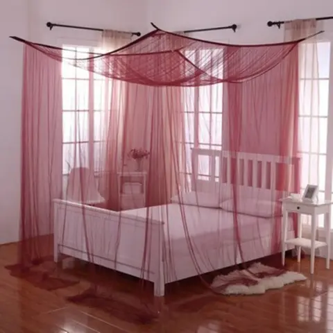 Household Mosquito Net Single Double Bed Free Installation Encryption