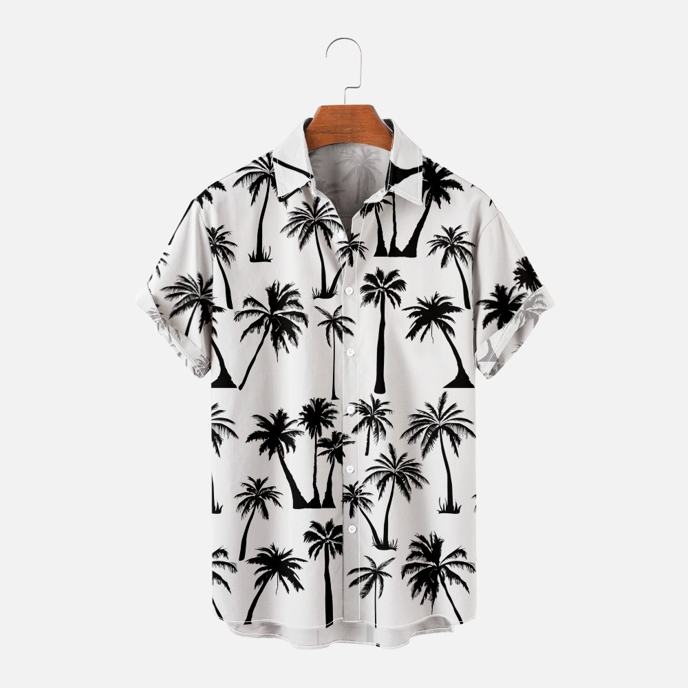 Title 4, Coconut Tree Creative Element herenshirt met ko...