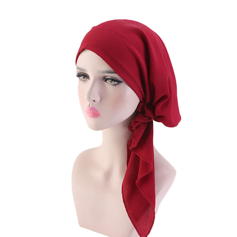 Pleated Polyester Long-Tail Hat, picture 6 of 12