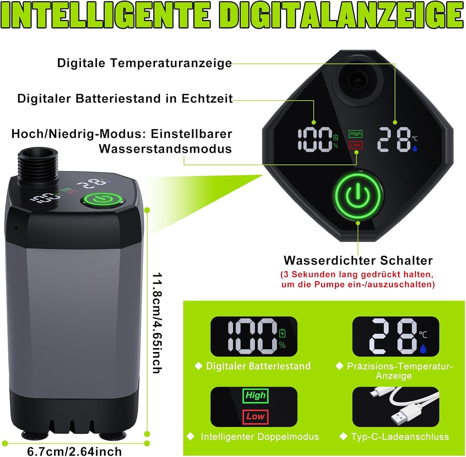 Rechargeable Portable Shower Camping Shower Camp Outdoor Shower  Electric 7