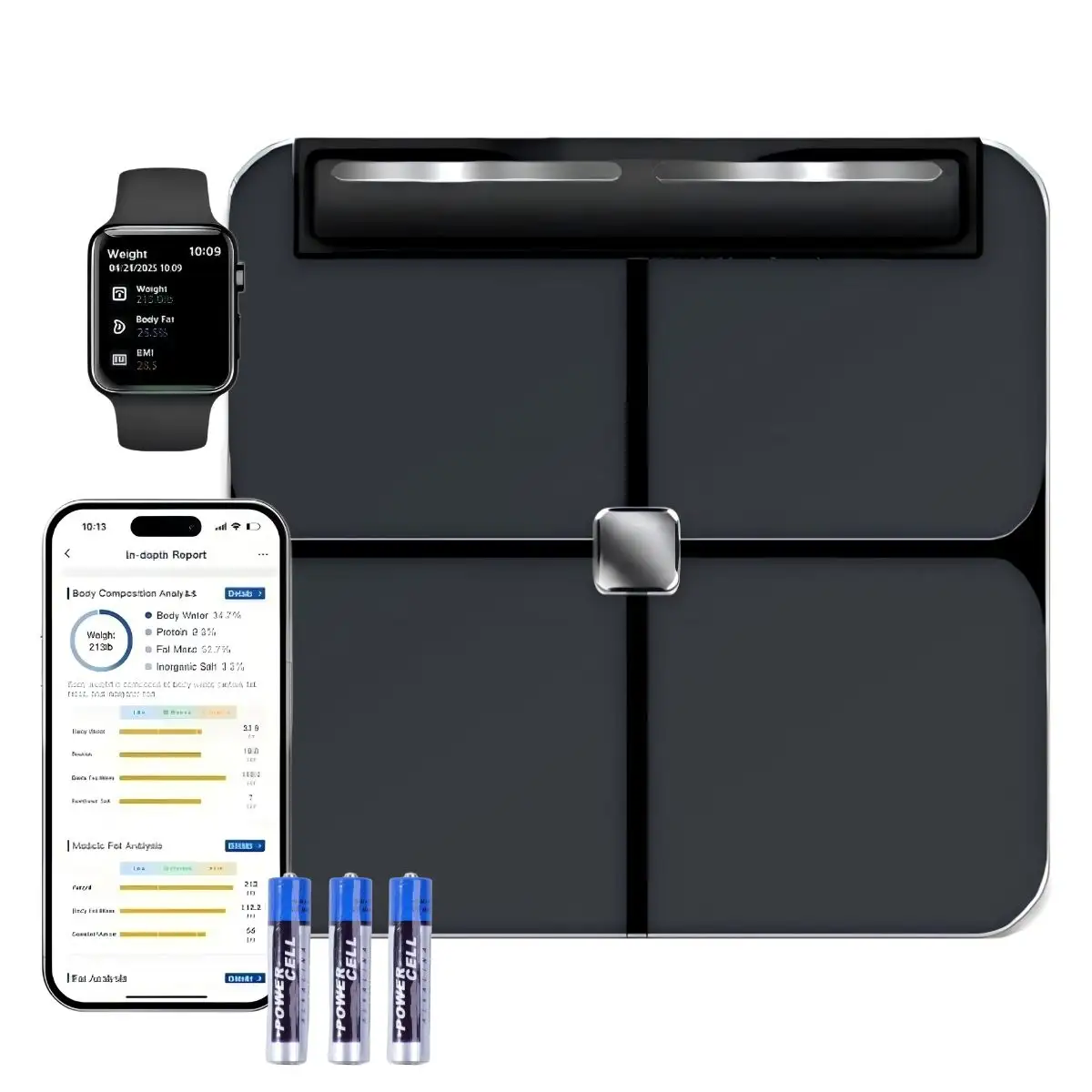 Smart Body Composition Scale, Digital Bluetooth Bathroom