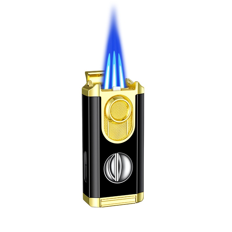 Cigar Lighter With Transom Three Torch Lighter — foto 6