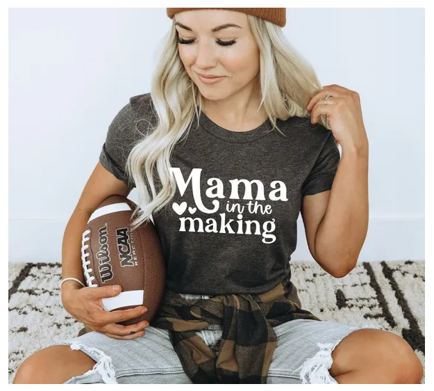 Mama In The Making T-shirt, Pregnancy Reveal Shirt, Mama Bear Tee, Maternity Shi