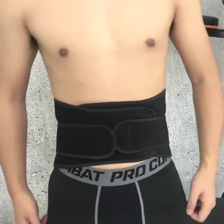 Professional Training Squat Deadlift Abdominal Belt