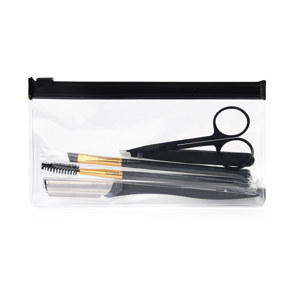 Stainless Steel Eyebrow Trimming Knife Tool Set