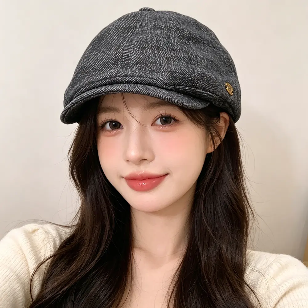 Vintage British Style Weathered Forward Cap