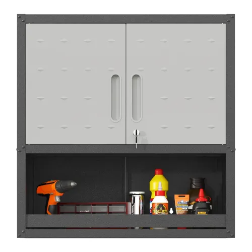 Metal Wall-Mounted Tool Storage Cabinet