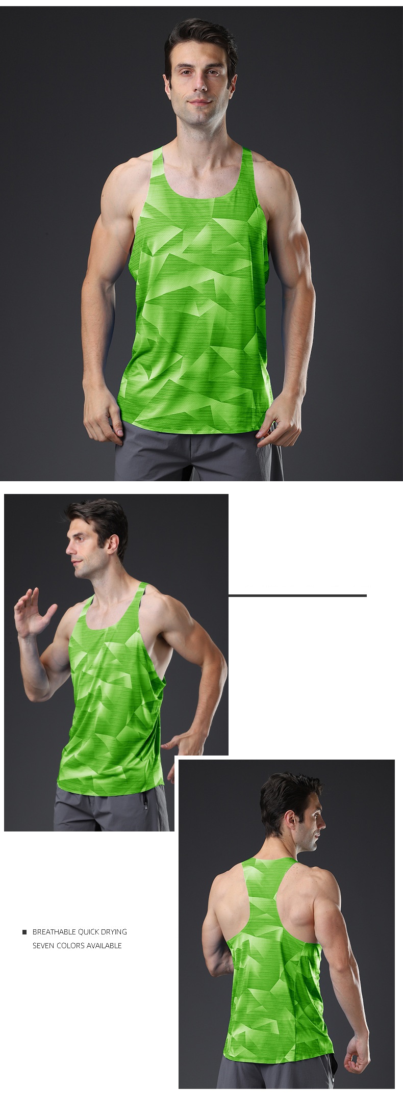 Title 3, Mens Sports Vest Outdoor Running Training Bask...