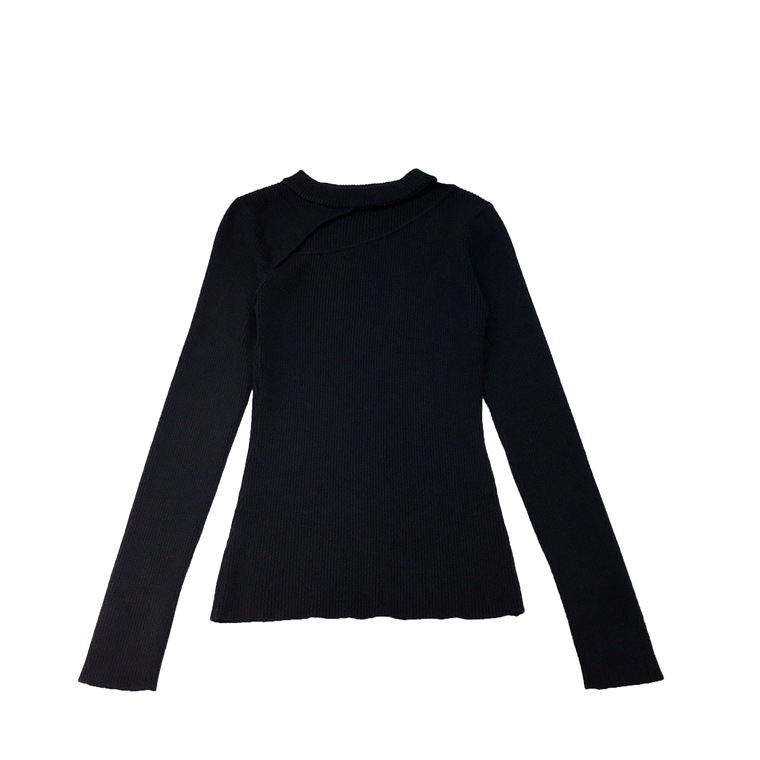 Tight-fitting Bottoming Sweater For Autumn And Winter Tops