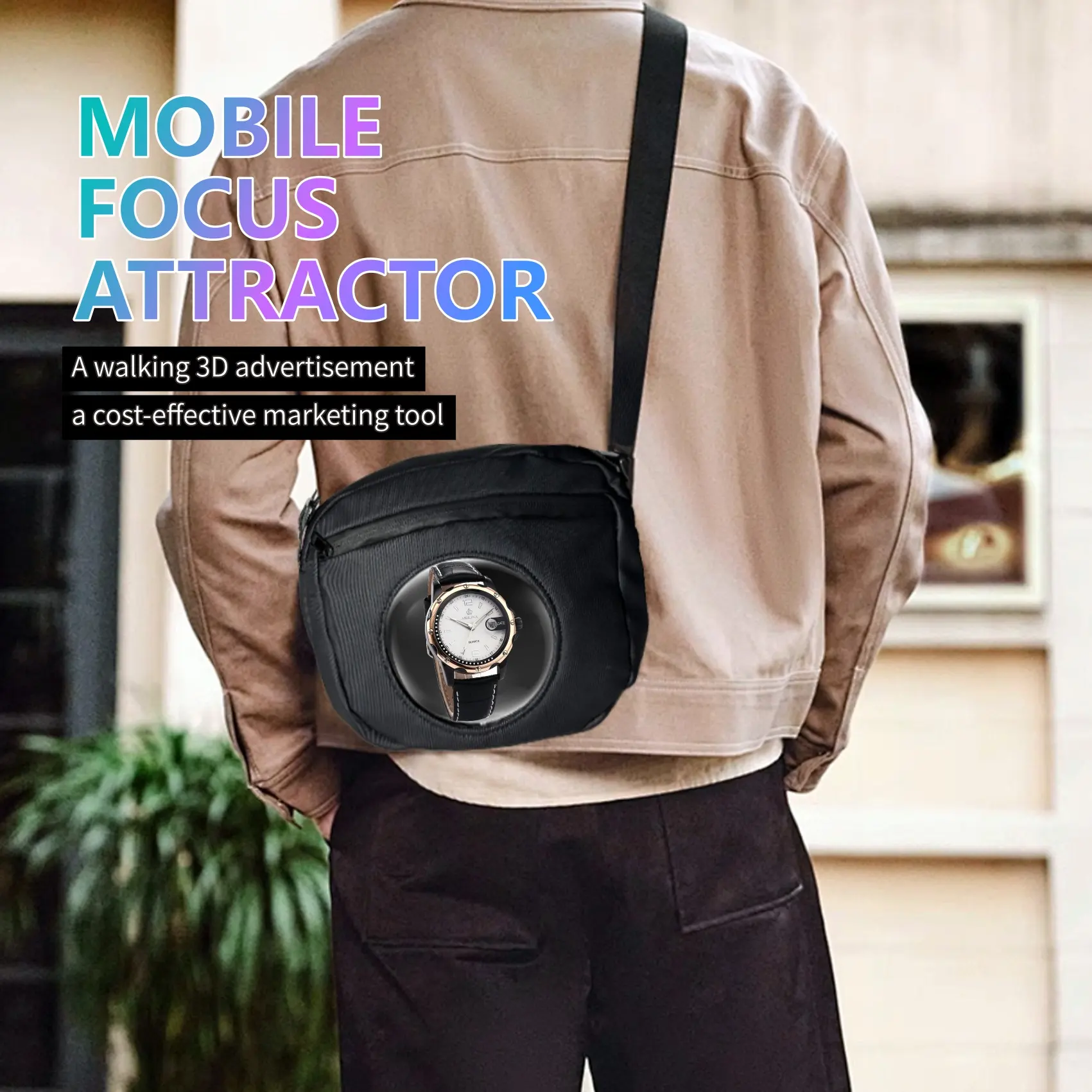 Wiilala 3D Holographic Backpack Mobile Outdoor Advertising