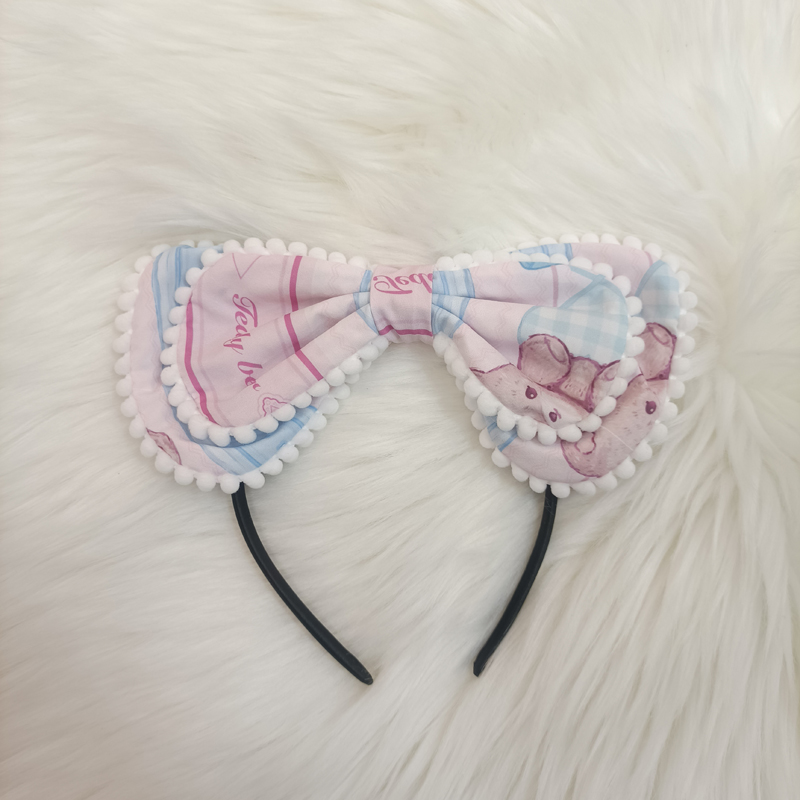 Sleepy Bear Lolita Soft Girl Long Sleeve Dress