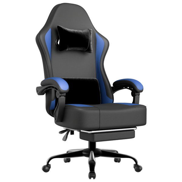 Chaise de jeu avec coussin à ressorts ensachés et repose-pieds