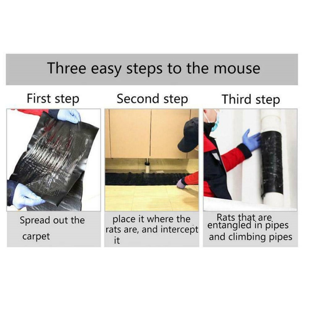 Mouse Traps Rat Mice Trap Board Snare Catcher Pad Pest Control UK-28X15X 1.8 — image 11