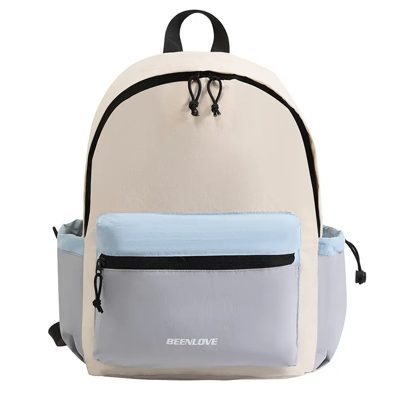 Color Collision Backpack, Outdoor Sports Nylon Folding