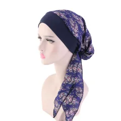 Stretch Hair Band Braid Hat Ethnic Style Fashion Scarf Muslim Ethnic - View 1
