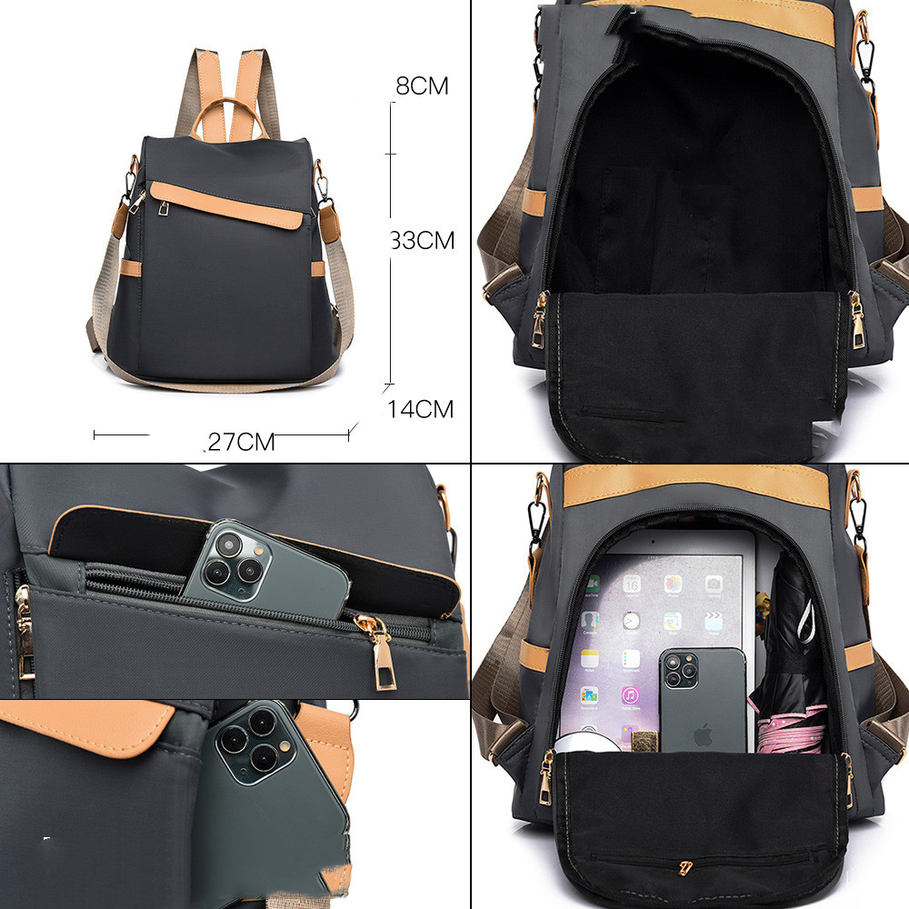 Women's Fashion Simple Nylon Fabric Shoulder Bag