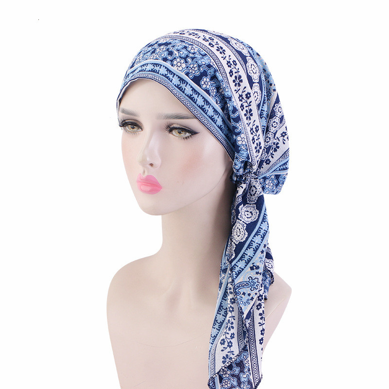 Pleated Polyester Long-Tail Hat, picture 8 of 12