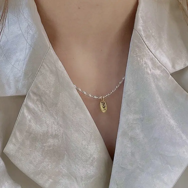 925 Sterling Silver Small Design Clavicle Chain