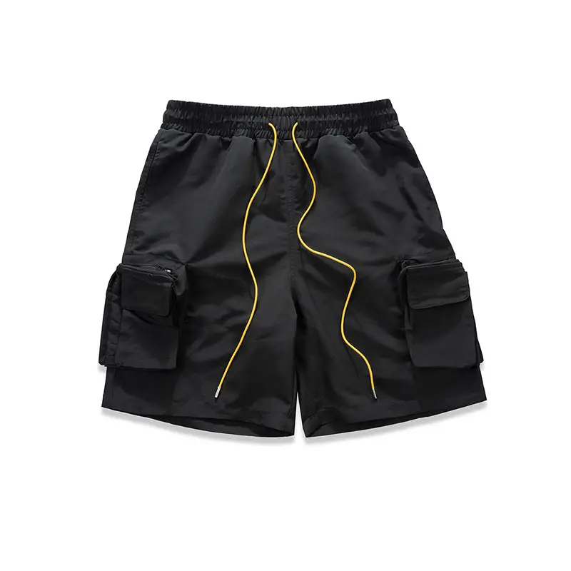 MIJKO Men's Women's Spring Summer New Products Couple Multi-pocket Casual Pants