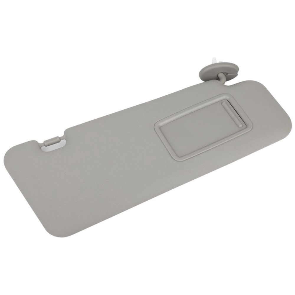 For 08-13 Highlander Passenger Gray Sun Visor W-Vanity Light Models