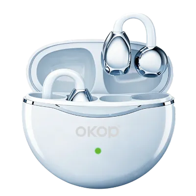 KP-115 Best-selling Wireless Bluetooth Ear-clip Headphones High-Quality Audio Low Latency For Gaming Music Factory Stock Available