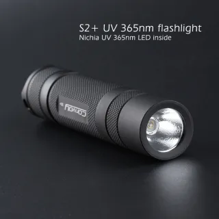 365nm Ultraviolet UVA Led Flashlight Nichia 276A
