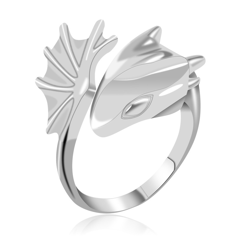 Ring Male Pterodactyl Ring Tide Dark Retro European And American Hip Hop